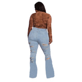 Fashion All-match Trend Hole Elastic