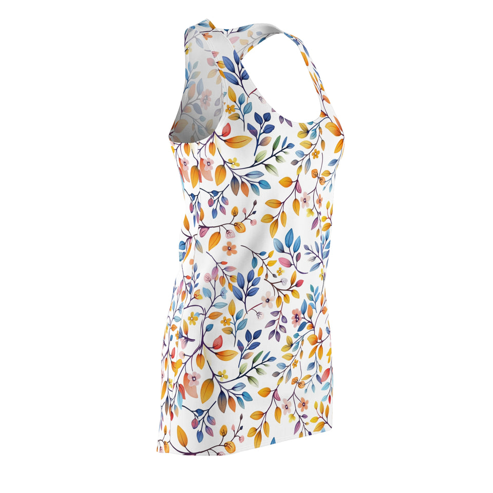 Women's Cut & Sew Racerback Dress (AOP)