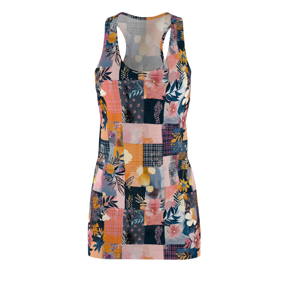 Women's Cut & Sew Racerback Dress (AOP)