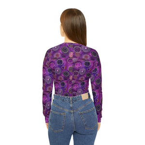 Women's Long Sleeve V-neck Shirt (AOP)