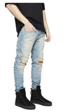 Korean-style High Street Personality Design Men's Jeans