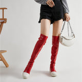 Black Long Boots Fashion Winter Shoes Women Waterproof Platform Boots