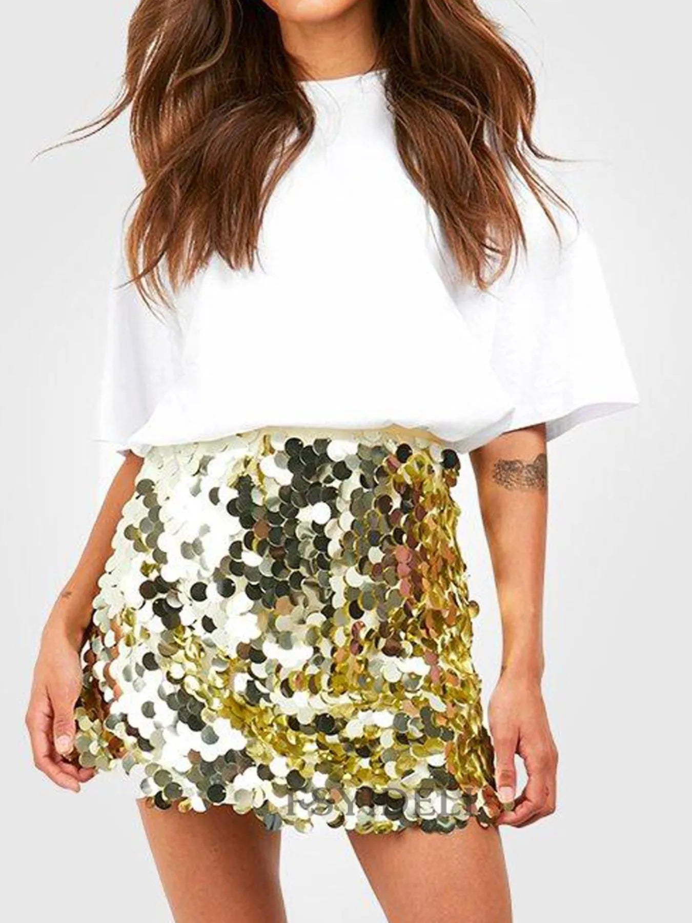 Shop Sequin Mini Skirt - Women's Fashion | Akatonbo