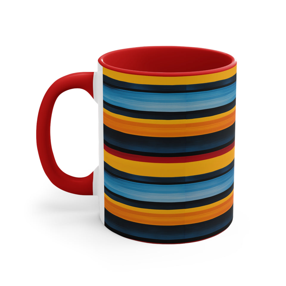 Colorful Accent Mugs, 11oz