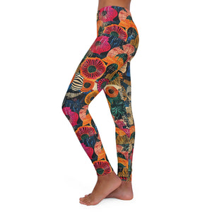 Women's Casual Spandex Leggings (AOP)