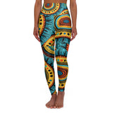 High Waisted Yoga Leggings (AOP)