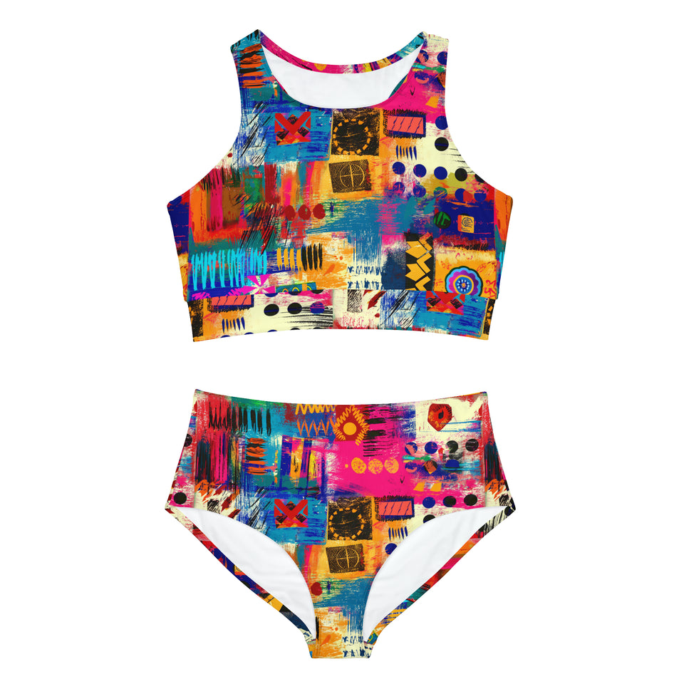 Sporty Bikini Set (AOP)