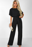 Short-sleeved Women's Jumpsuit
