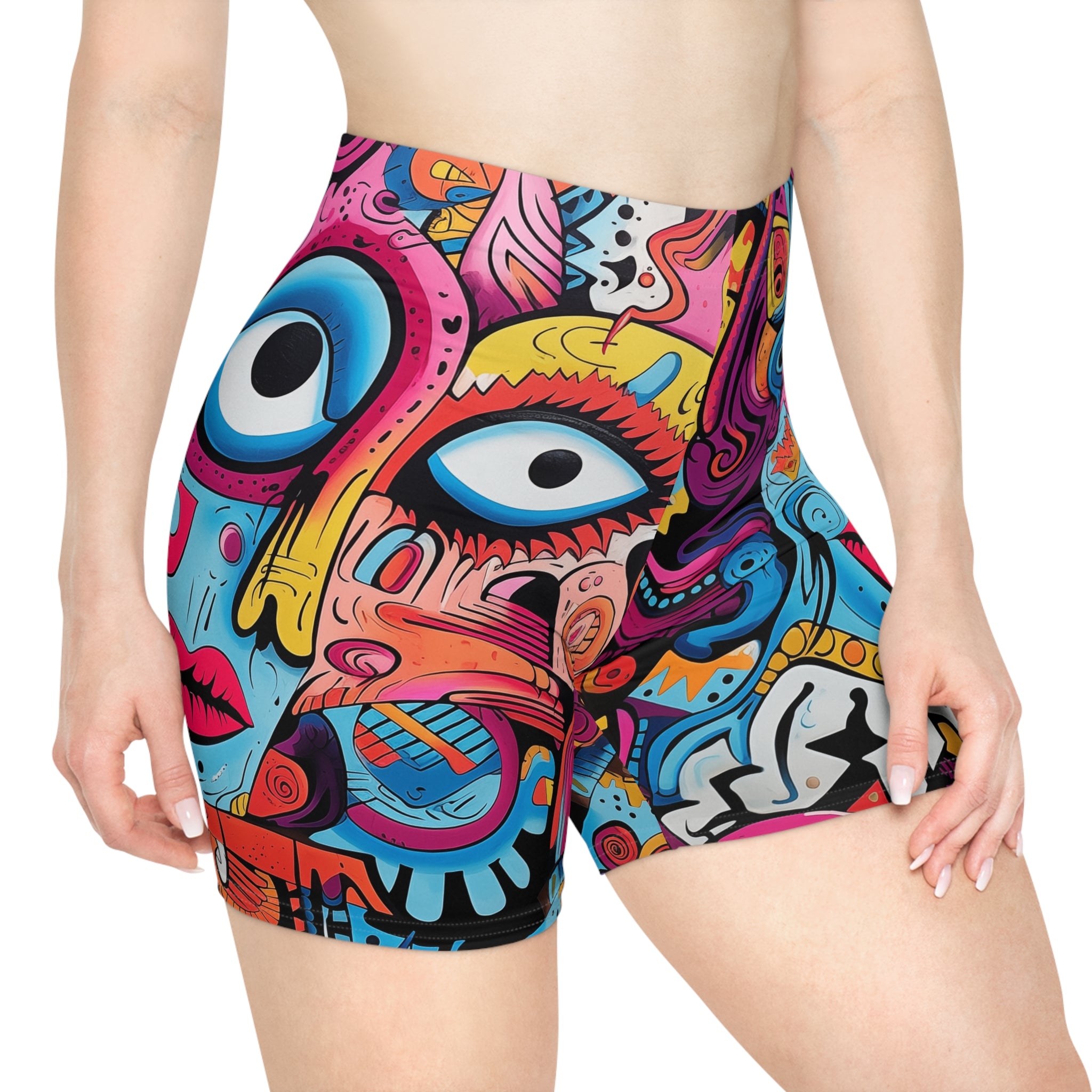 Women's Biker Shorts (AOP)