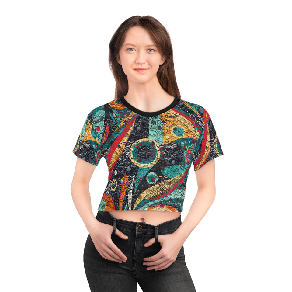 Crop Tee (AOP)