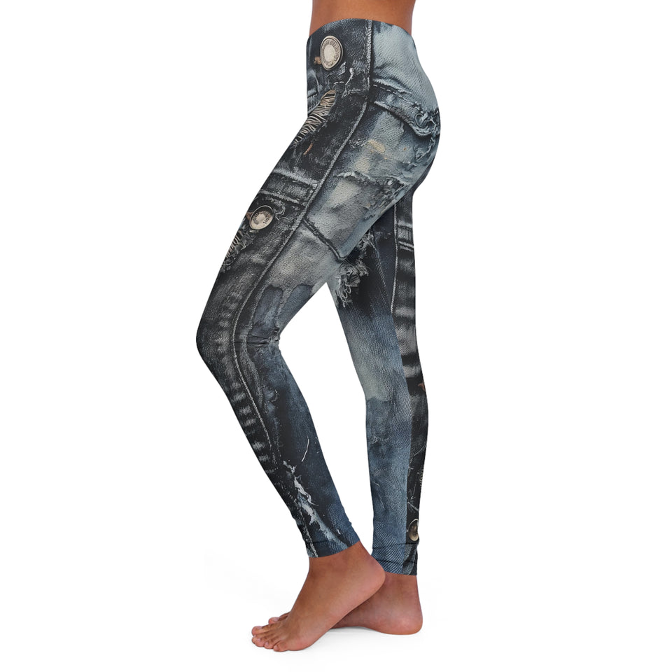 Women's Casual Spandex Leggings (AOP)