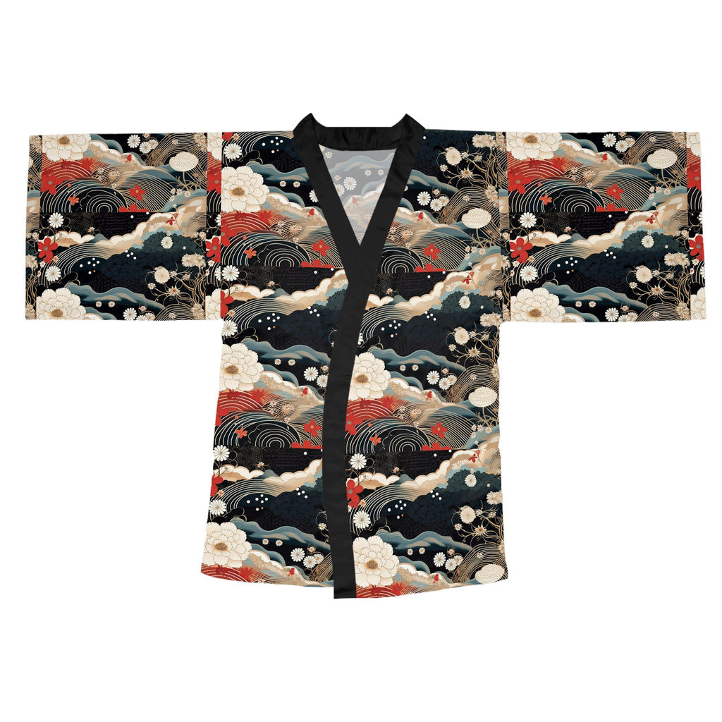 Long Sleeve Kimono Robe (AOP)