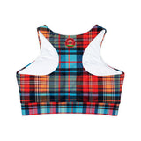 Fully Lined, Padded Sports Bra (AOP)