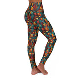 High Waisted Yoga Leggings (AOP)