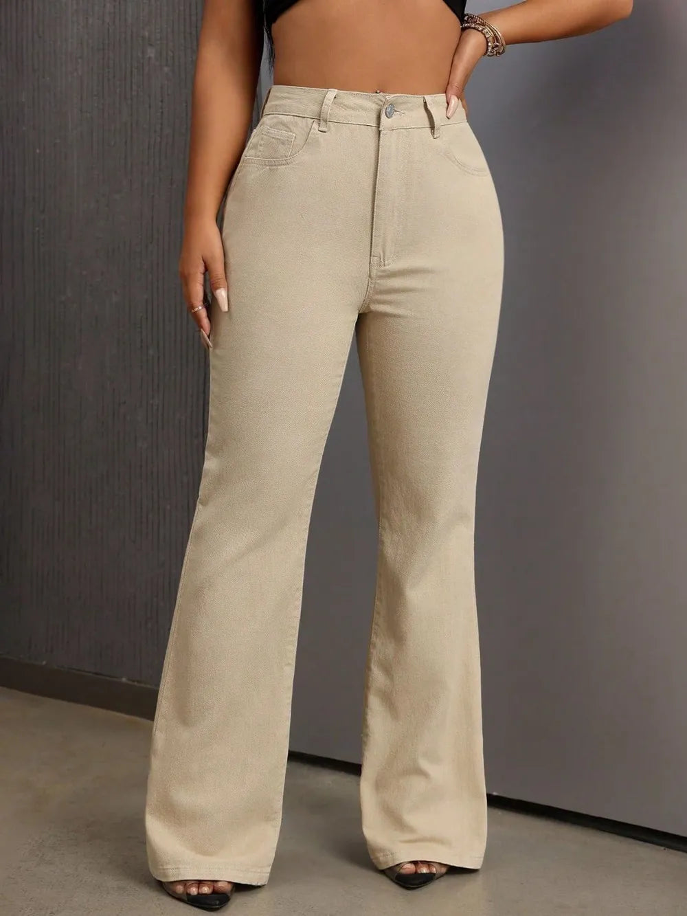 Shop Bootcut Jeans with Pockets - Women's Fashion | Akatonbo