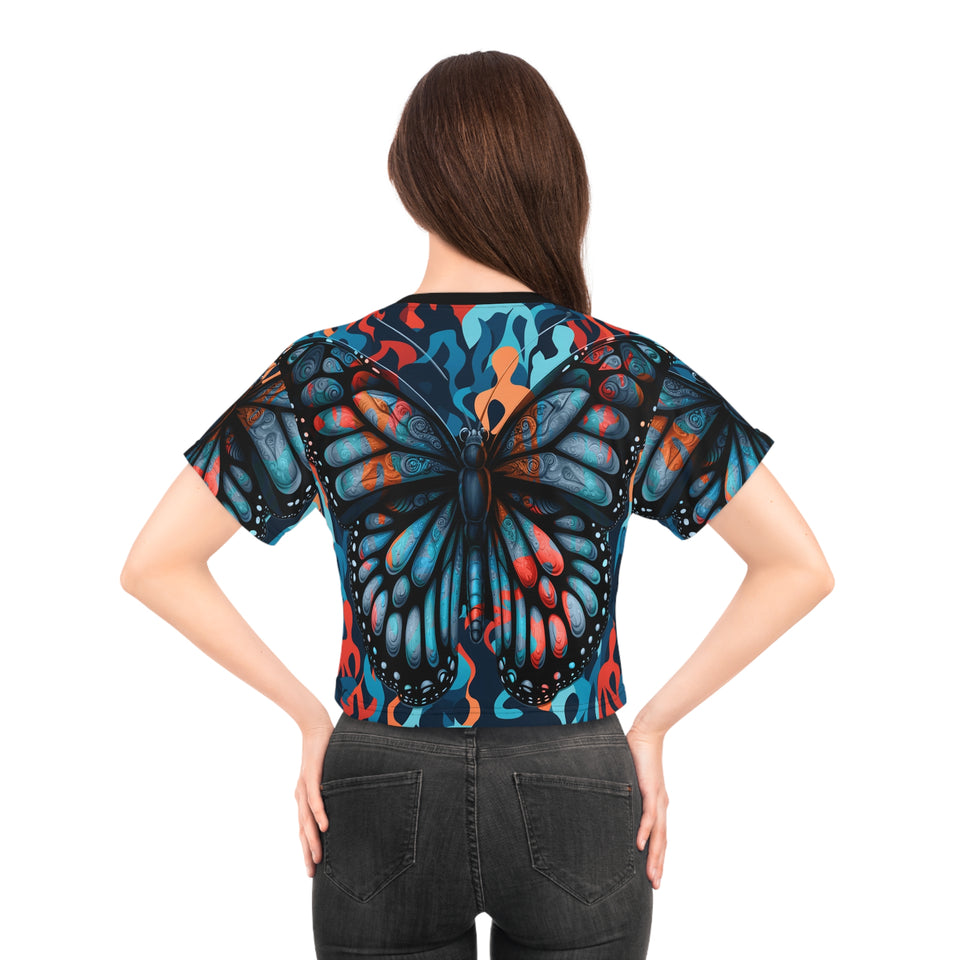 Crop Tee (AOP)