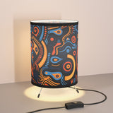 Tripod Lamp with High-Res Printed Shade, US\CA plug