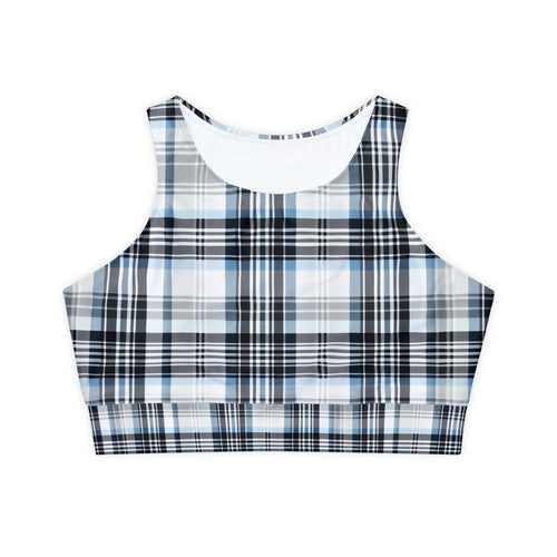 Fully Lined, Padded Sports Bra (AOP)