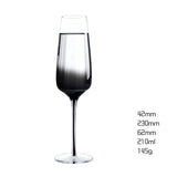 Western banquet high-end wine glasses