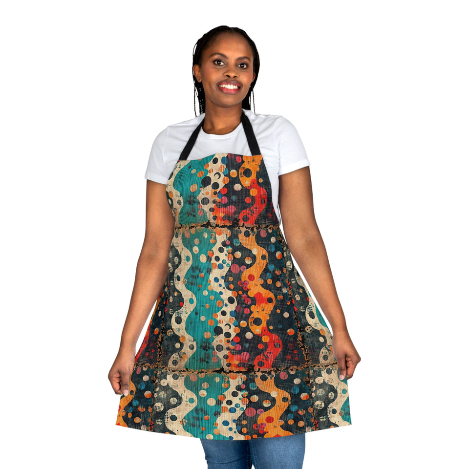 Apron, 5-Color Straps (AOP)