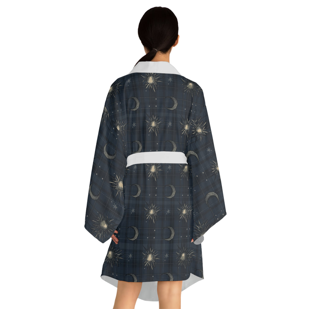 Long Sleeve Kimono Robe (AOP)