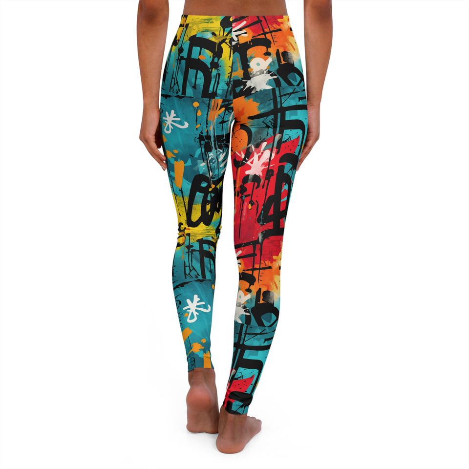 Women's Spandex Leggings (AOP)