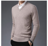 Men's Worsted Woolen Sweater Men's Thickened