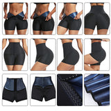 Slimming Shorts Waist Trainer Shapewear Tummy Hot Thermos Sweat Leggings Fitness Workout Sweat Sauna Pants Body Shaper