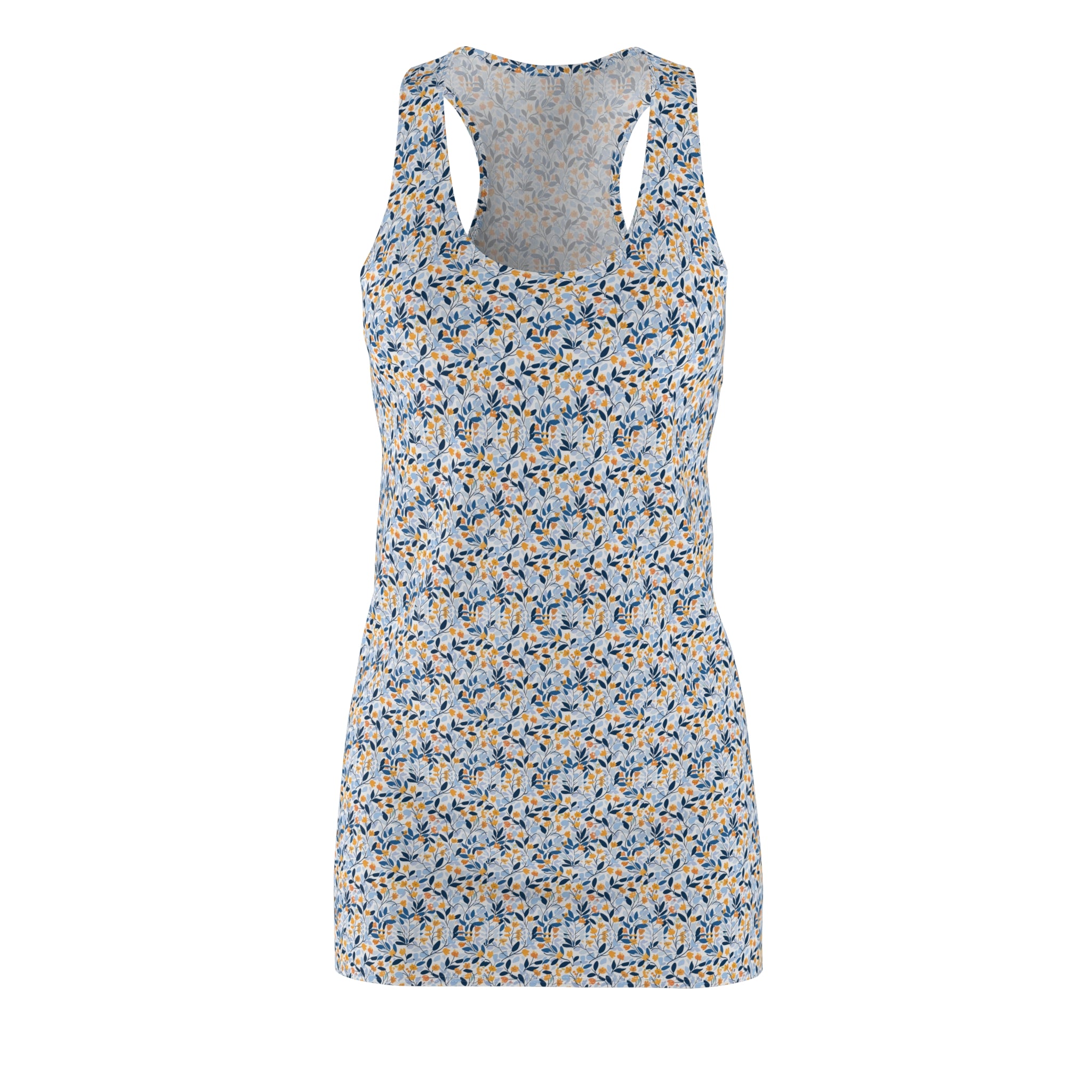 Women's Cut & Sew Racerback Dress (AOP)