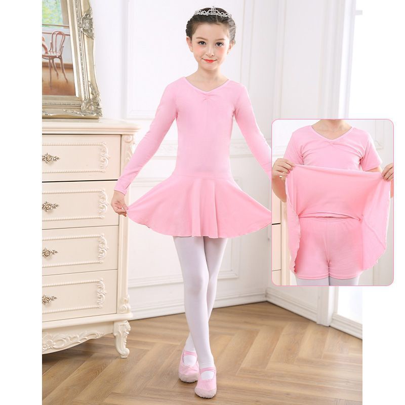 Dancing Dress Girls' Short Sleeve Exercise Clothing