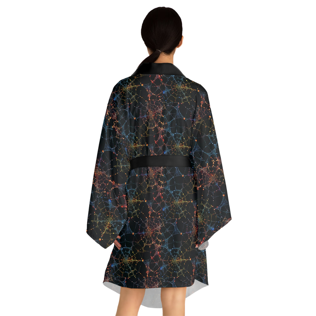 Long Sleeve Kimono Robe (AOP)