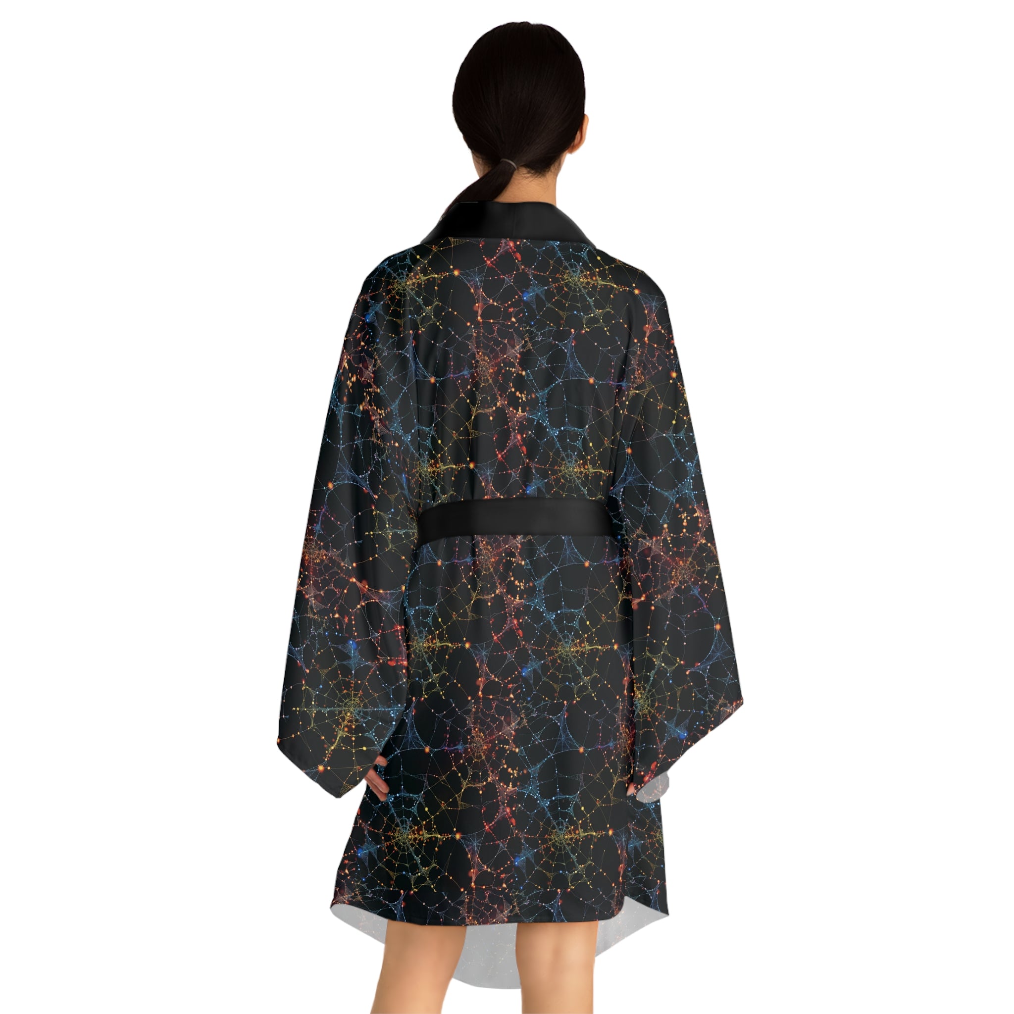 Long Sleeve Kimono Robe (AOP)