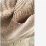 Mid-length sweater coat knit cardigan