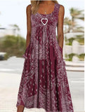 Women's Heart-shaped Casual Summer Dress