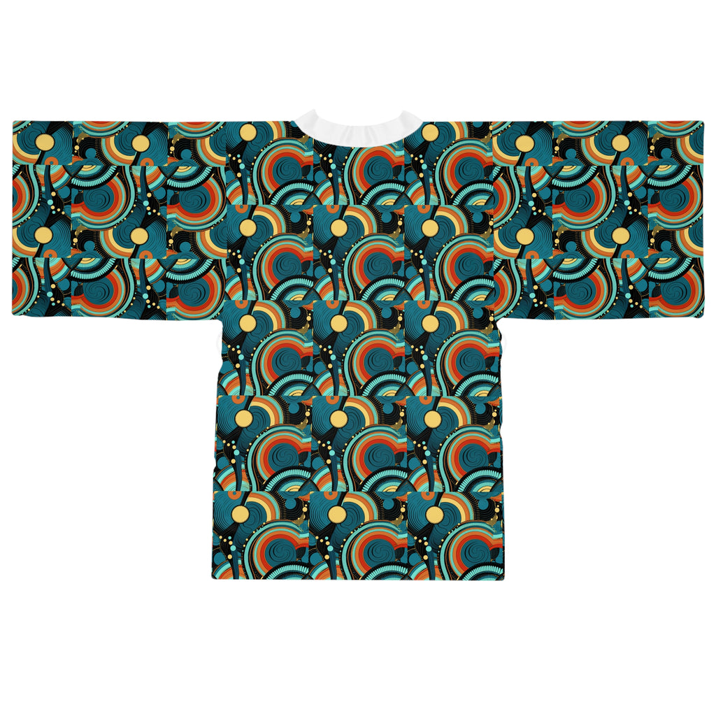 Long Sleeve Kimono Robe (AOP)