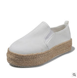 Casual student retro Rome plus size single shoes