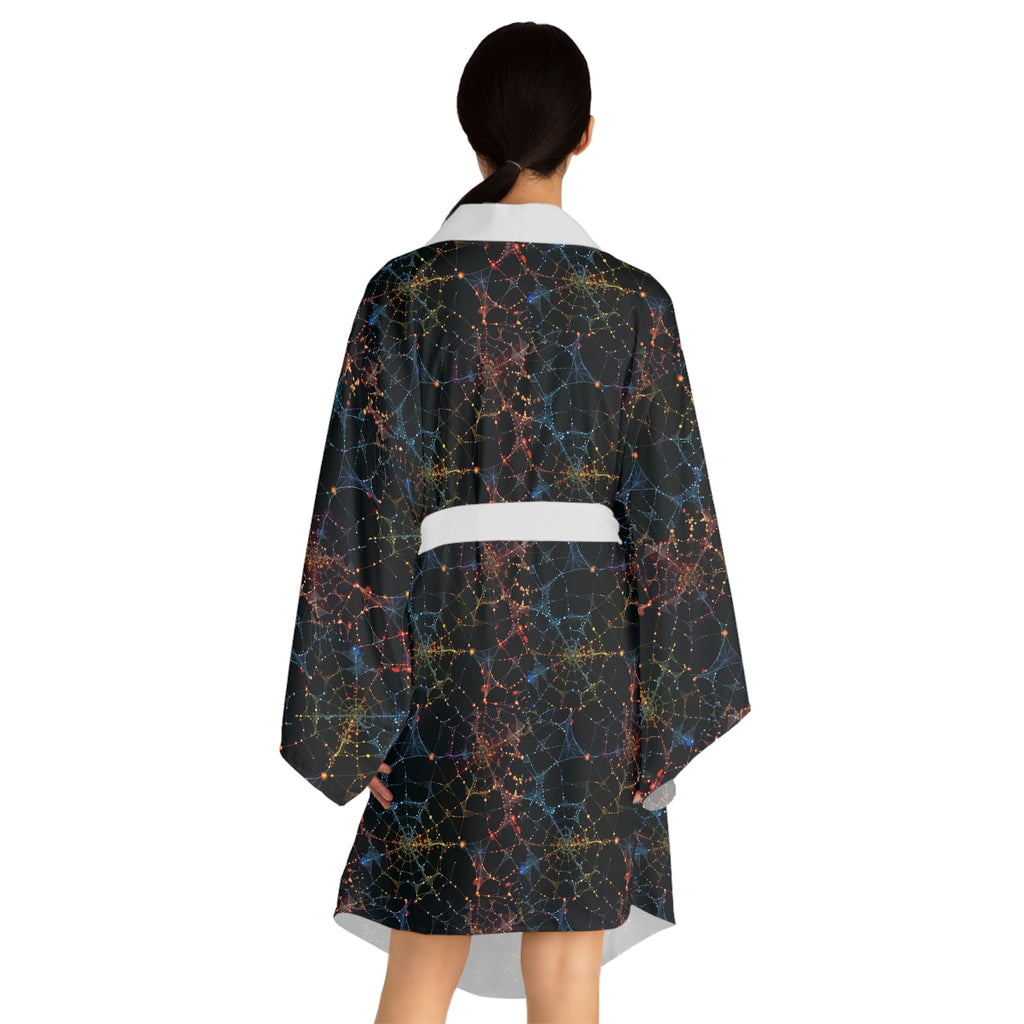 Long Sleeve Kimono Robe (AOP)