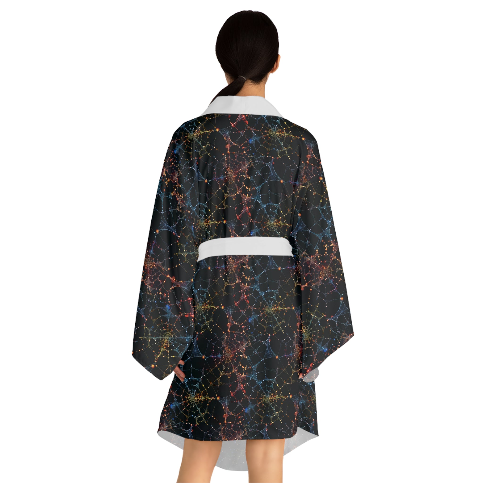 Long Sleeve Kimono Robe (AOP)