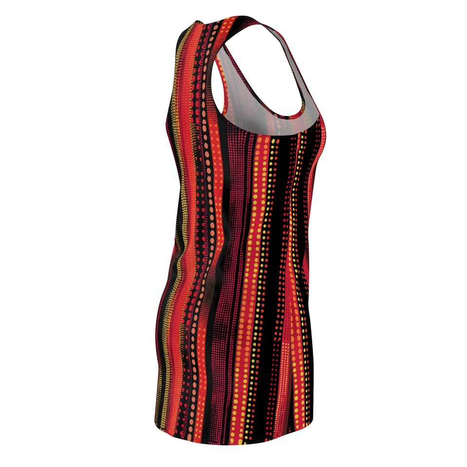 Women's Cut & Sew Racerback Dress (AOP)