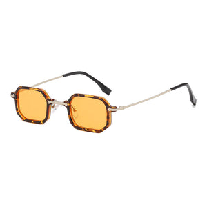 Retro Small Frame Polygon Men's Glasses