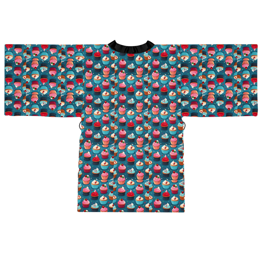 Long Sleeve Kimono Robe (AOP)