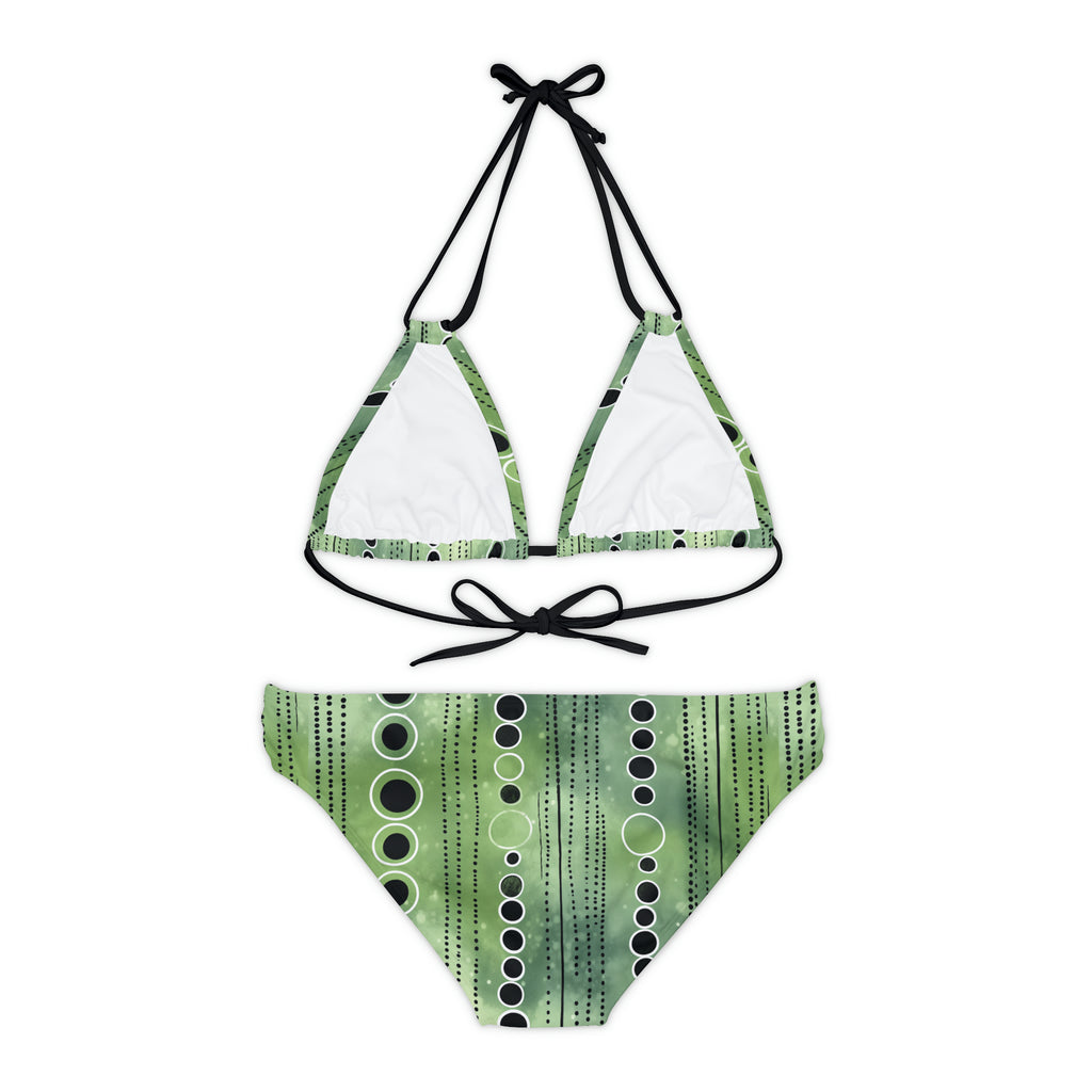 Strappy Bikini Set (AOP)