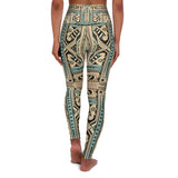 High Waisted Yoga Leggings (AOP)