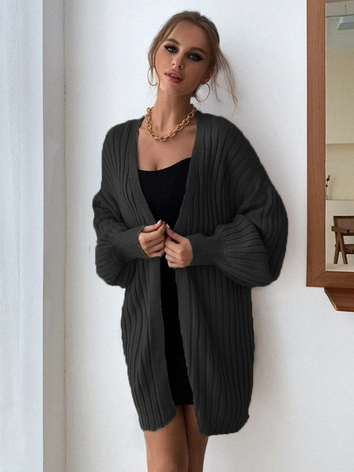 Women's Fashion Cardigan Casual Knitted Sweater