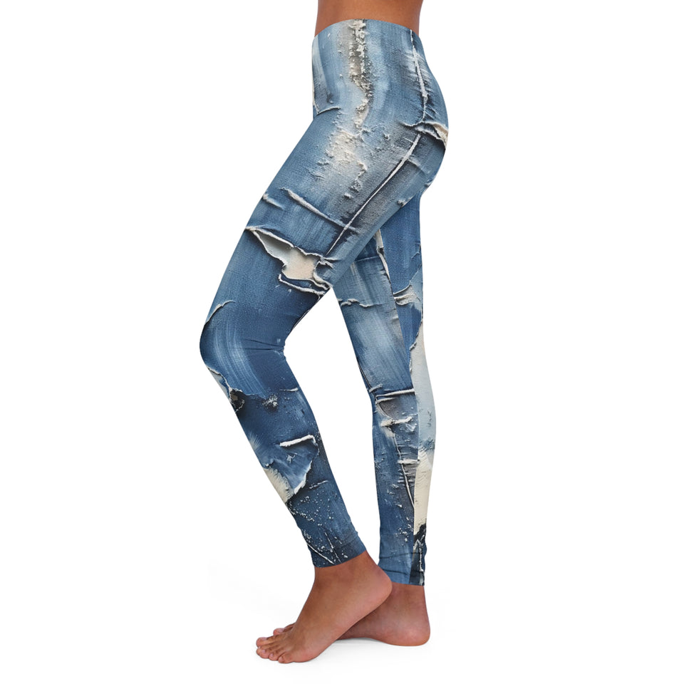 Women's Casual Spandex Leggings (AOP)