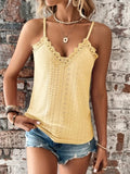New Women's Clothing V-neck Lace Sling Top