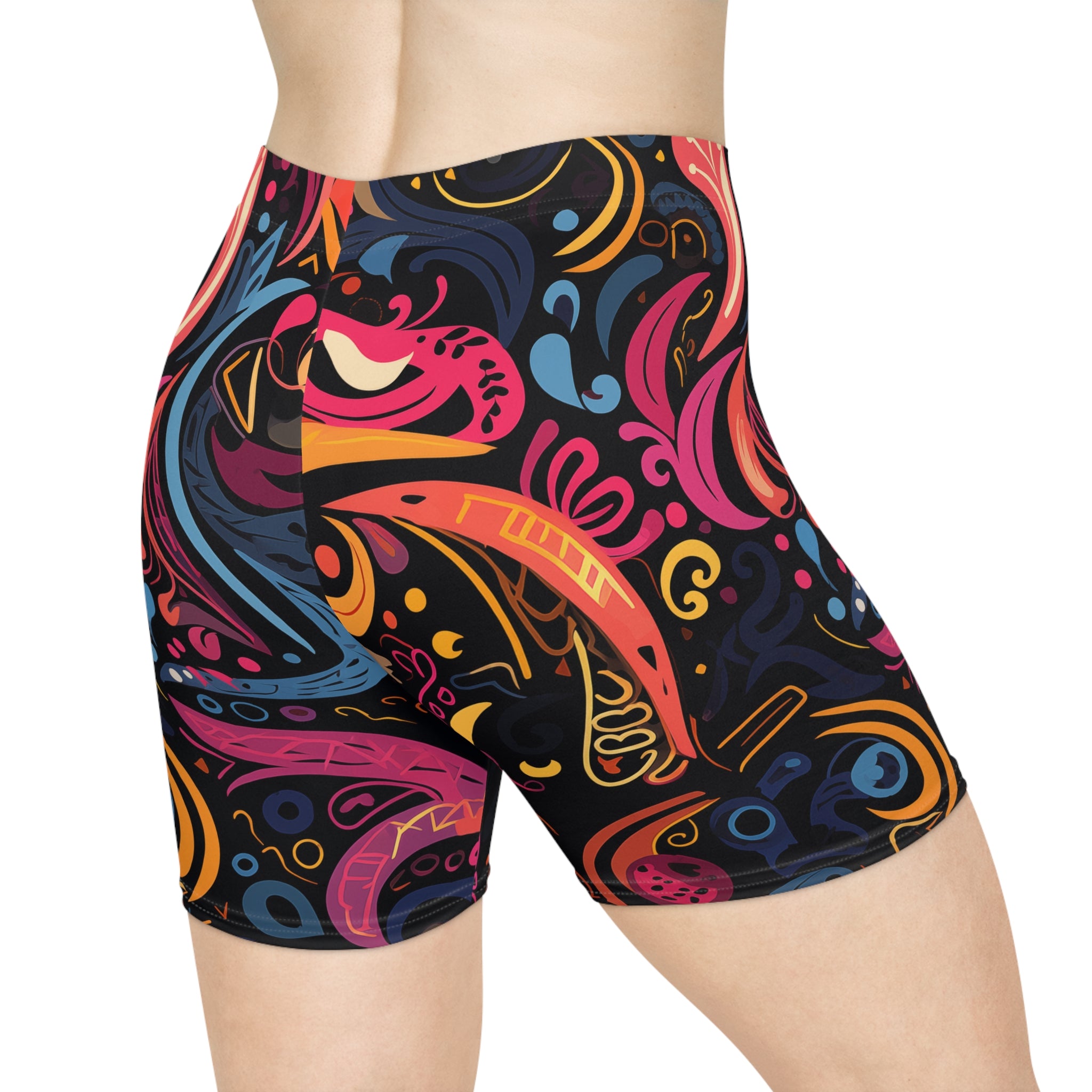 Women's Biker Shorts (AOP)