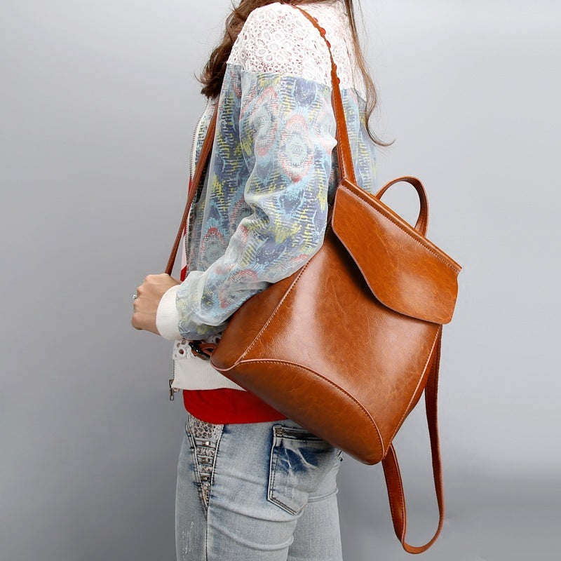Leather Backpack