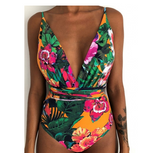 Classic One Piece Swimsuit Backless Monokini Swimwear Women