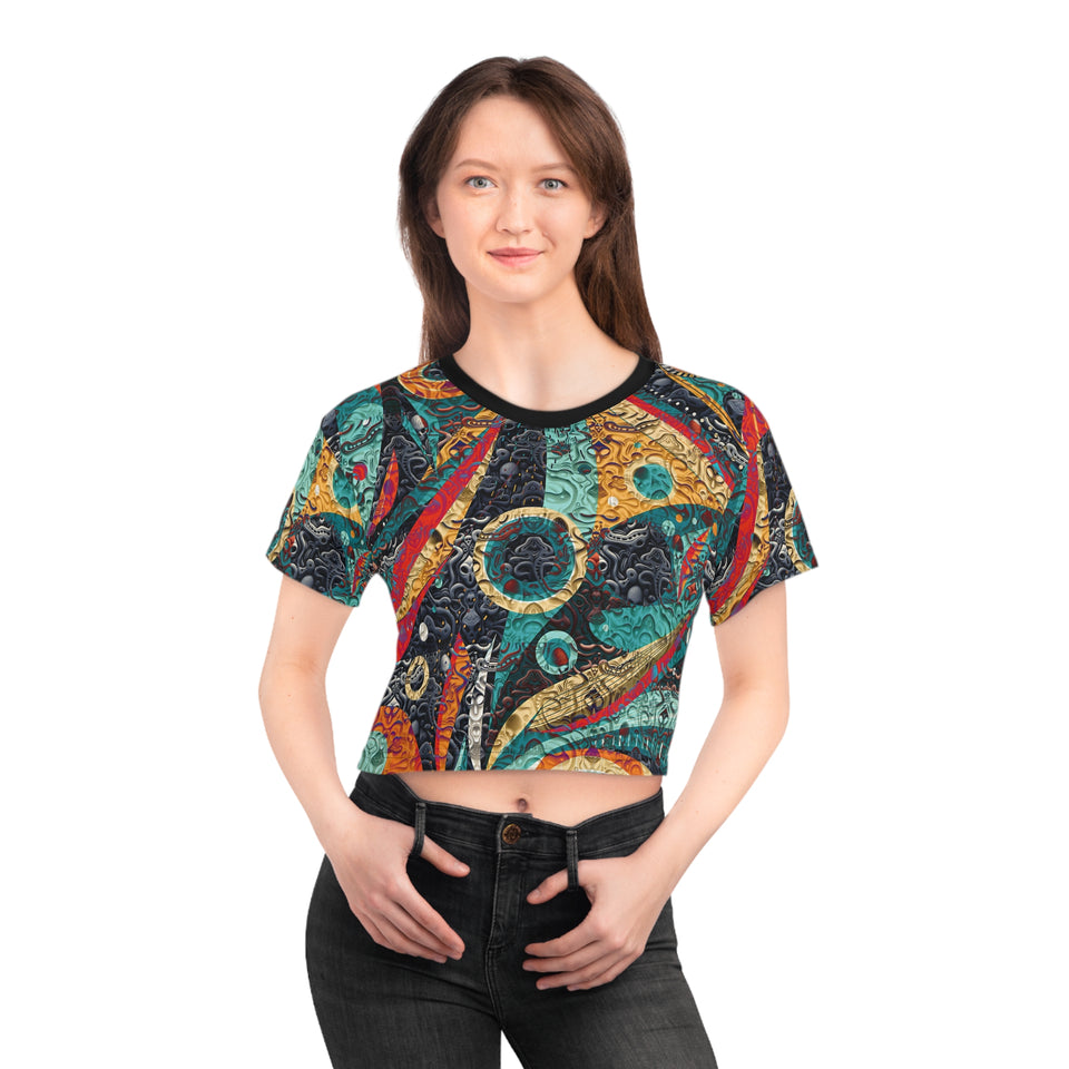 Crop Tee (AOP)